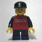 Kid - Red Torso, Dark Blue Legs, Black Cap