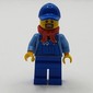 Medium Blue Torso, Blue Overall, Blue Hat