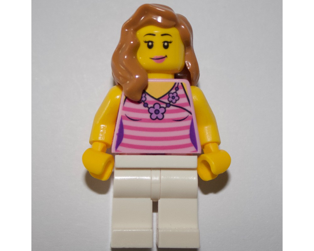 Pink LEGO Monochrome Full Fig