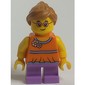 Kid - Orange Torso, Medium Lavender Legs, Medium Nougat Hair
