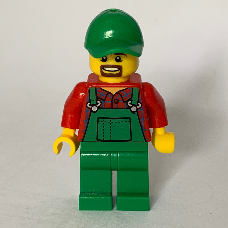 lego man with goatee