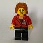 Reporter, Red Jacket, Black Legs, Dark Orange Hair