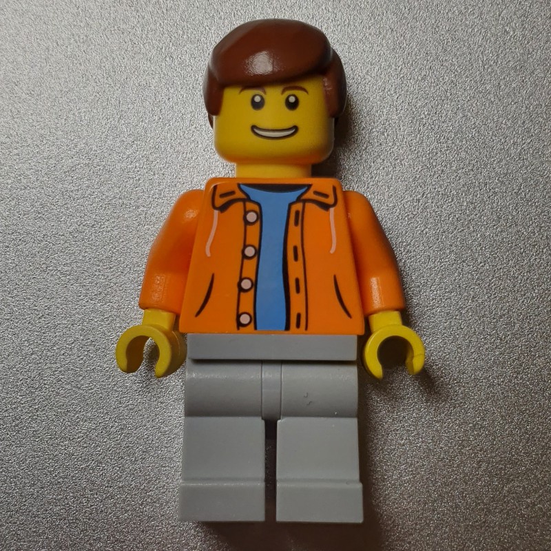 Lego best sale orange man