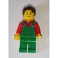 Red Torso, Green Overall, Dark Brown Hair