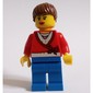 Red Torso, Blue Legs, Reddish Brown Hair