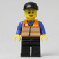 Worker - Orange Torso, Black Legs, Black Cap