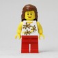White Torso, Red Legs, Reddish Brown Hair