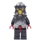 Shadow Knight, Speckle Black-Silver Helmet and Armor