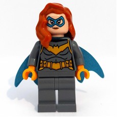 Batgirl, Dark Bluish Gray Suit, Blue Eyemask (fig-009394)