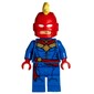 Captain Marvel, Red Helmet with Mohawk