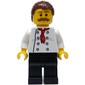 Chef, Red Neckerchief, Black Legs, Reddish Brown Hair, Moustache