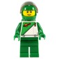 Futuron Spaceman, Green with Airtanks and Trans-Brown Visor (LEGO Store Statue)