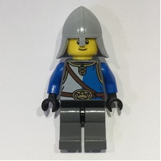Knight, Blue and White (LEGO Store Statue) (fig-009438)