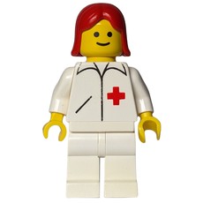 Doctor - White Legs, Red Hair (fig-009468)