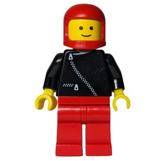 Black Torso, Red Legs, Red Helmet (fig-009470)