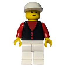 Black Torso, White Legs, White Cap (fig-009474)