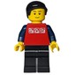 Red Torso, Black Legs, Black Hair