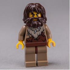 Cave Man, Museum Exhibit (fig-009571)