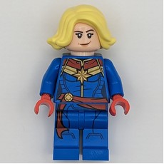 Captain Marvel, Bright Light Yellow Hair (fig-009581)