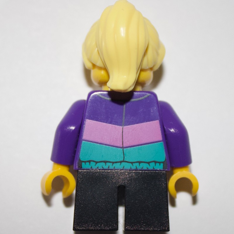 Lego purple hair hot sale