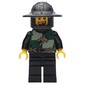 Knight, Dark Green, Wide Brim Helmet