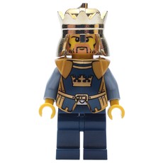 King, Gold Armor and Crown (fig-009895)