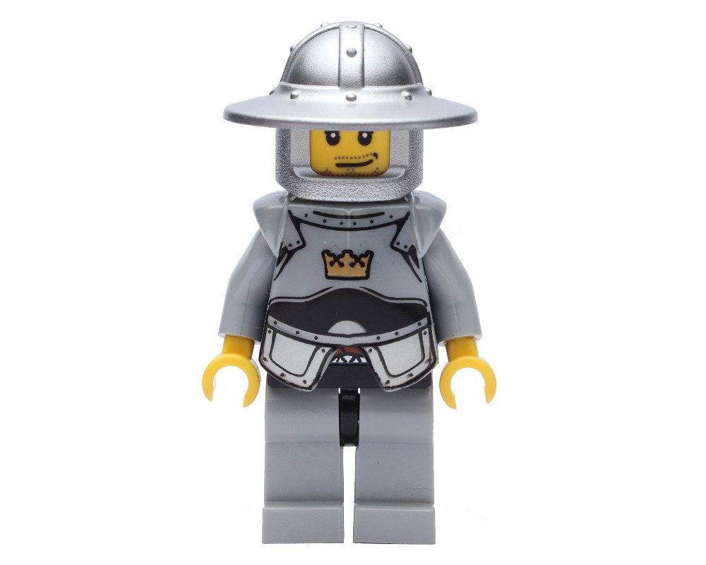 LEGO Set fig009898 Knight, Armor, Wide Brim Helmet Rebrickable