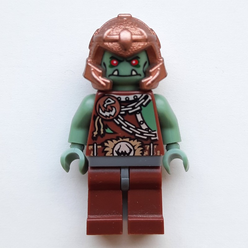 LEGO Set fig-009911 Troll Warrior 8 (Orc) (2008 Gear) | Rebrickable ...