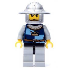 Knight, Dark Blue, Wide Brim Helmet (fig-009921)