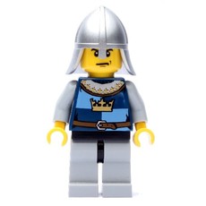 Knight, Dark Blue, Helmet (fig-009922)