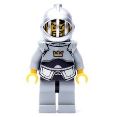 Knight, Dark Blue, Armor, Helmet with Grille (fig-009923)