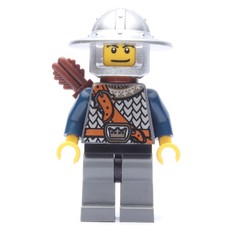 Knight, Archer with Wide Brim Helmet, Quiver (fig-009928)