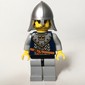 Knight, Dark Blue, Helmet, Stubble