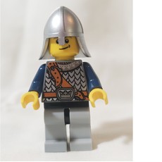 Knight, Dark Blue, Helmet, Smile (fig-009941)