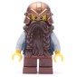 Dwarf, Dark Brown Beard, Copper Helmet, Cheek Lines