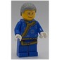 Man, Blue Robe, Light Bluish Gray Hair, Glasses