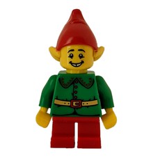 Elf, Green Jacket, Red Hat with Ears (fig-010022)