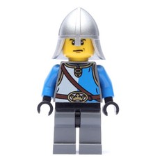 Knight, Blue, Helmet (fig-010059)