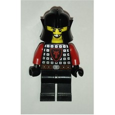 Dragon Knight, Red, Helmet, Stubble (fig-010064)