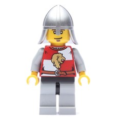 Lion Knight, Helmet, Soul-patch (fig-010067)