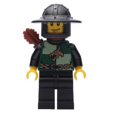 Dragon Knight, Archer, Dark Green, Wide Brim Helmet, Quiver (fig-010075)
