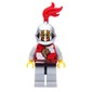 Lion Knight, Helmet with Grille and Red Plume