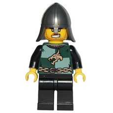 Dragon Knight, Dark Green, Pearl Titanium Helmet, Angry (fig-010084)