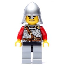 Lion Knight, Helmet, Scared / Smile (fig-010086)