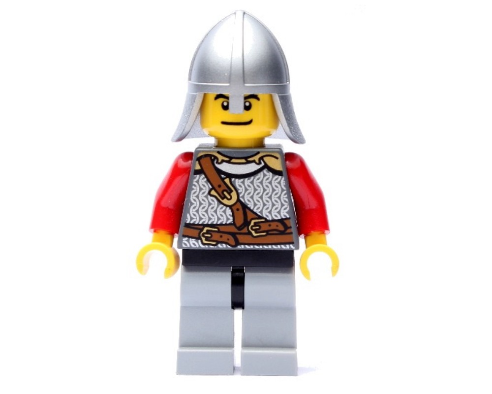 LEGO Set fig-010086 Lion Knight, Helmet, Scared / Smile | Rebrickable ...