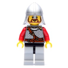Lion Knight, Helmet, Beard (fig-010091)