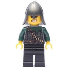 Dragon Knight, Dark Green, Helmet, Angry (fig-010102)