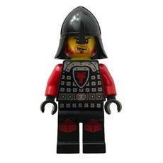 Dragon Knight, Red, Helmet, Red Beard (fig-010108)
