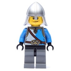 Knight, Blue, Helmet (fig-010109)