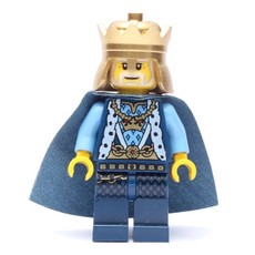 King, Dark Blue, Crown, Cape (fig-010111)